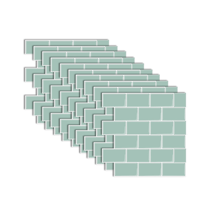 Avtoit | Modern Peel and Stick Tiles PVC Subway Tile Peel and Stick Wall Tile for Bathroom