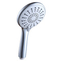 Avtoit | Basic Shower Head Round Plastic Handheld Shower Head in Silver