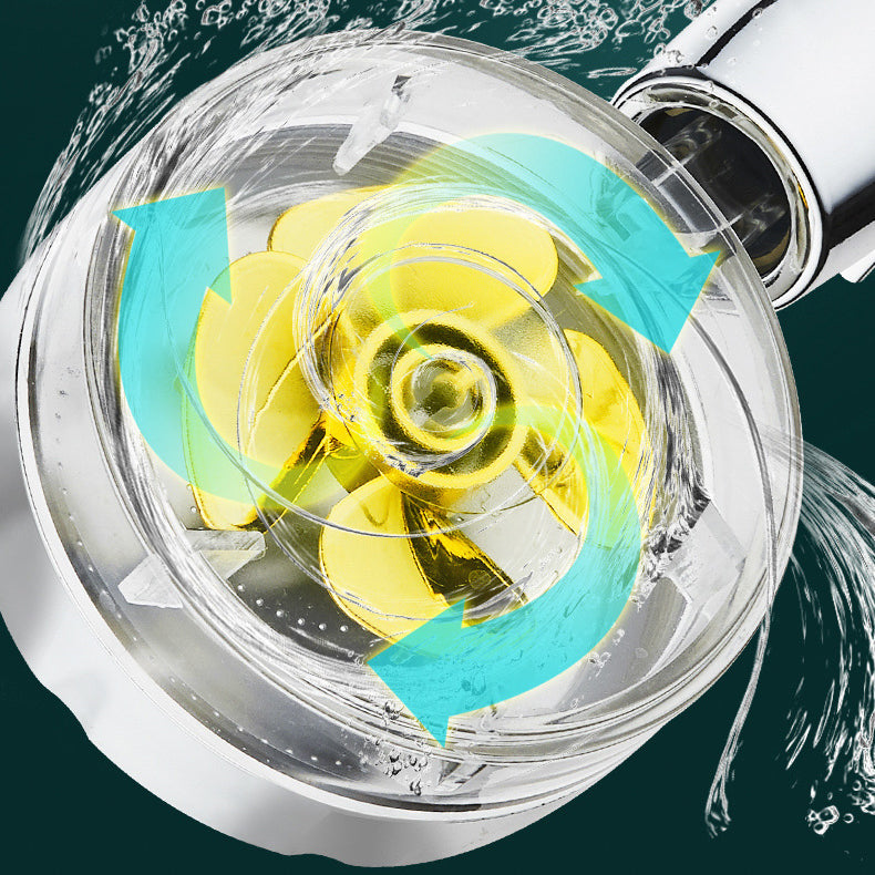 Avtoit | Round shower head adjustable water flow handheld shower head with water filtration