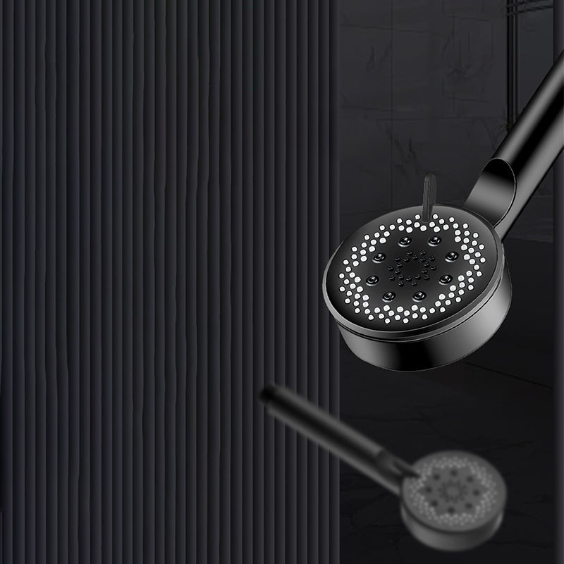 Avtoit | Classic Plastic Shower Head 5 Settings Round Handheld Shower Heads