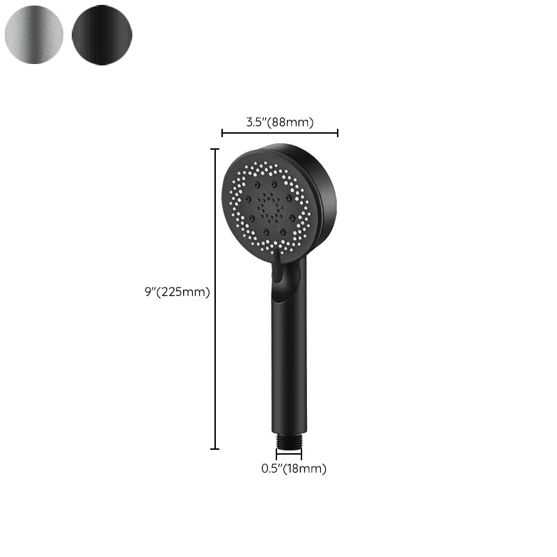 Avtoit | Classic Plastic Shower Head 5 Settings Round Handheld Shower Heads