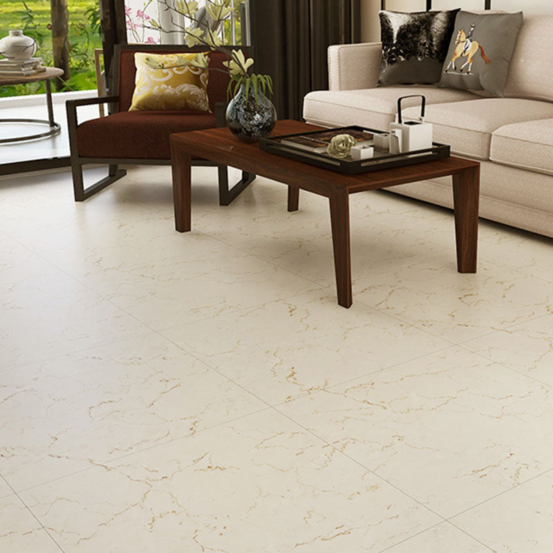 Avtoit | Indoor Flooring Vinyl Peel and Stick Marble Print Square Flooring Vinyl