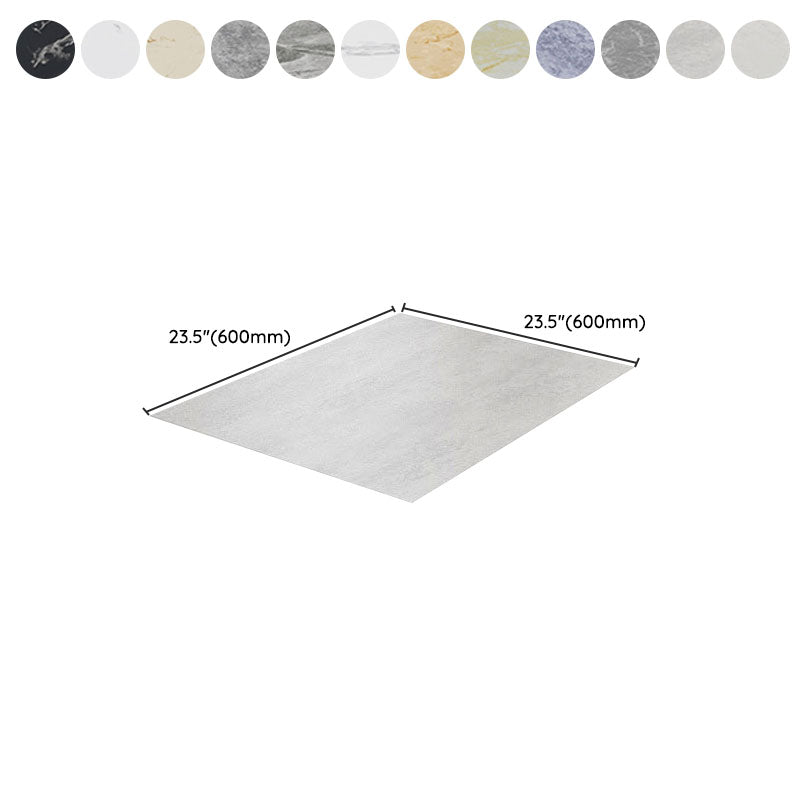 Avtoit | Indoor Flooring Vinyl Peel and Stick Marble Print Square Flooring Vinyl
