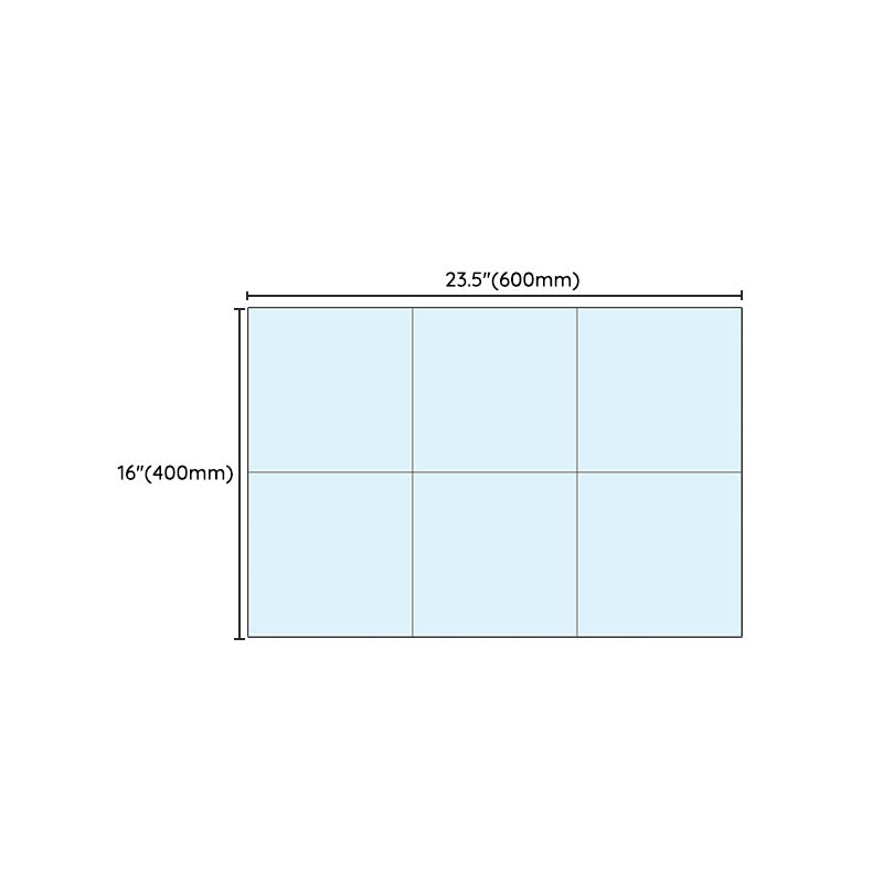 Avtoit | Modern Peel and Stick Tiles Vinyl Square Peel & Stick Mosaic Tile