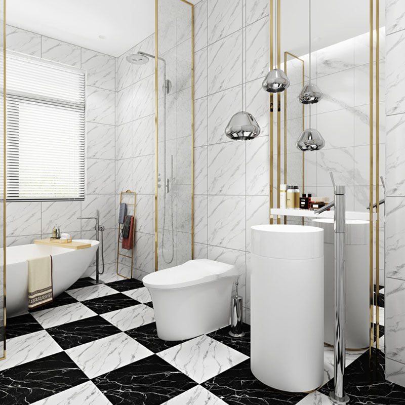 Avtoit | Modern Peel-and-Stick Tiles Plastic Single Tile Peel & Stick Mosaic Tile