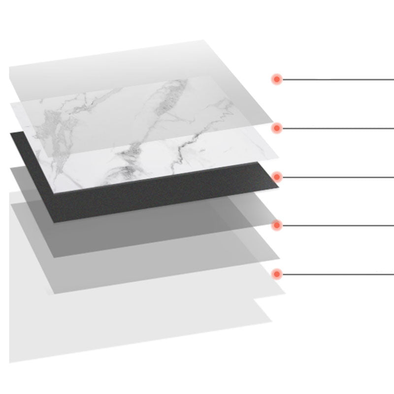 Avtoit | Modern Peel-and-Stick Tiles Plastic Single Tile Peel & Stick Mosaic Tile