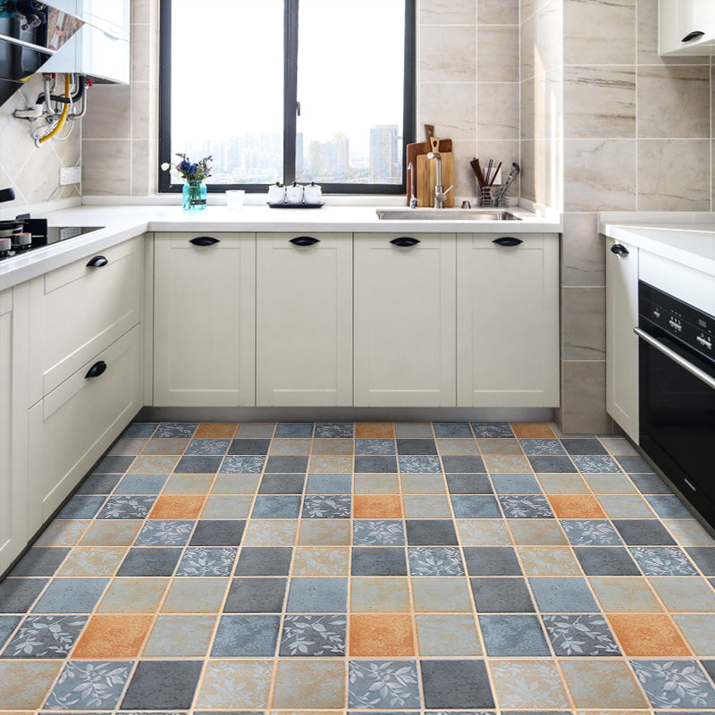 Avtoit | Modern Vinyl Plank Flooring Self-Adhesive Grid Pattern PVC Flooring