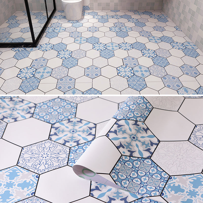 Avtoit | Modern vinyl floor planks for peeling and sticking Geometrically printed PVC flooring