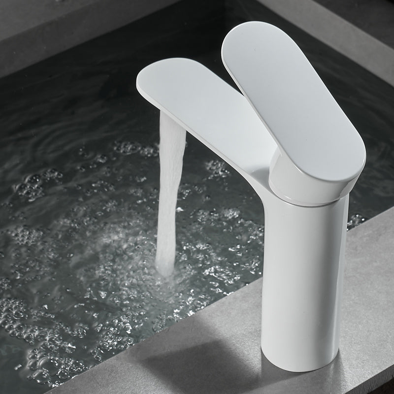 Avtoit | Bathroom Sink Faucet Lever Handle Brass Monochrome Bathroom Faucet