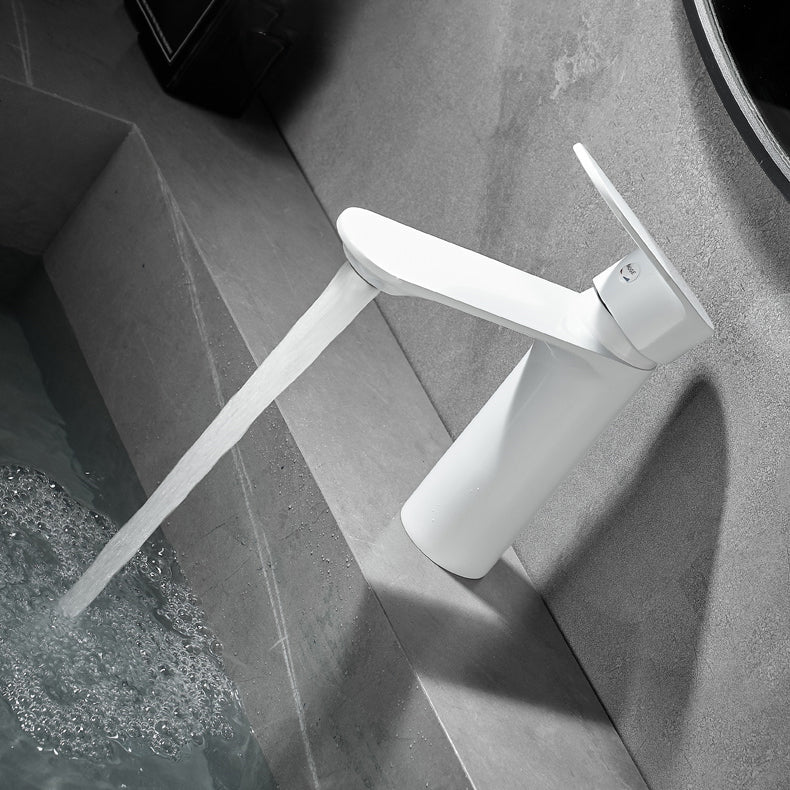 Avtoit | Bathroom Sink Faucet Lever Handle Brass Monochrome Bathroom Faucet