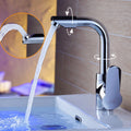 Avtoit | Modern Bathroom Faucet Brass Lever Handle Washroom Bathtub Faucet