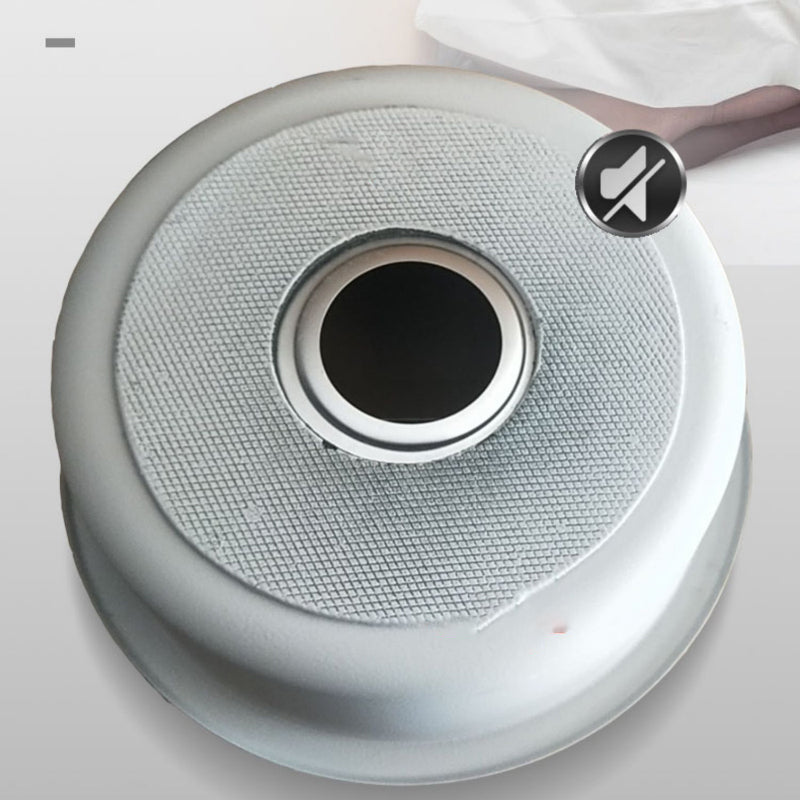 Avtoit | Stainless Steel Round Sink in Black Single Basin Undermount Sink with Basket Strainer