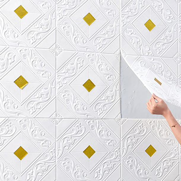 Avtoit | Modern Tin Backsplash Cover Three-Dimensional Printing Wall Ceiling Panel