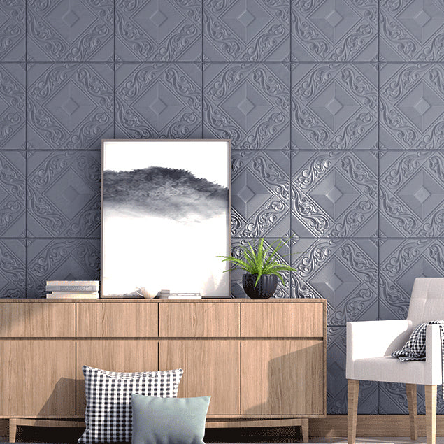Avtoit | Modern Tin Backsplash Cover Three-Dimensional Printing Wall Ceiling Panel