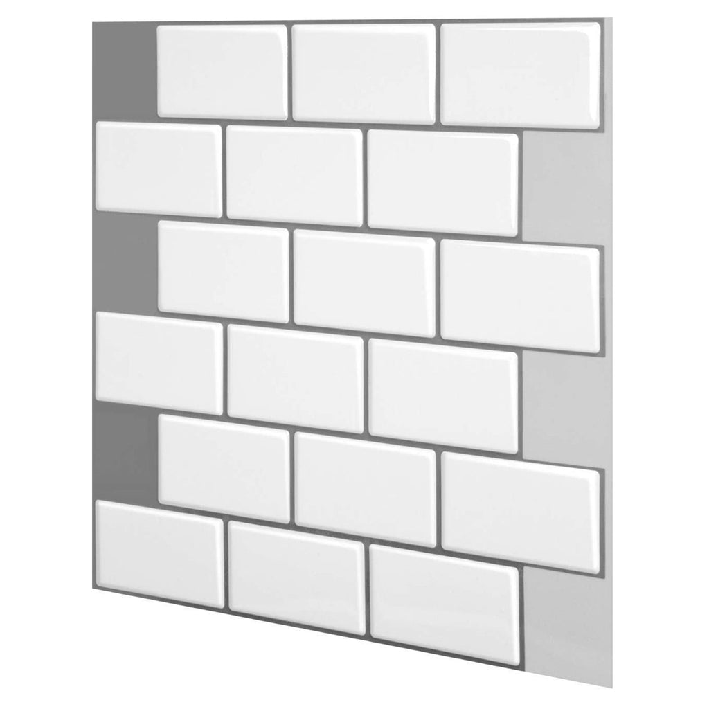 Avtoit | Modern Peel and Stick Wall Tile PVC Offset Joint Peel and Stick Wall Tile