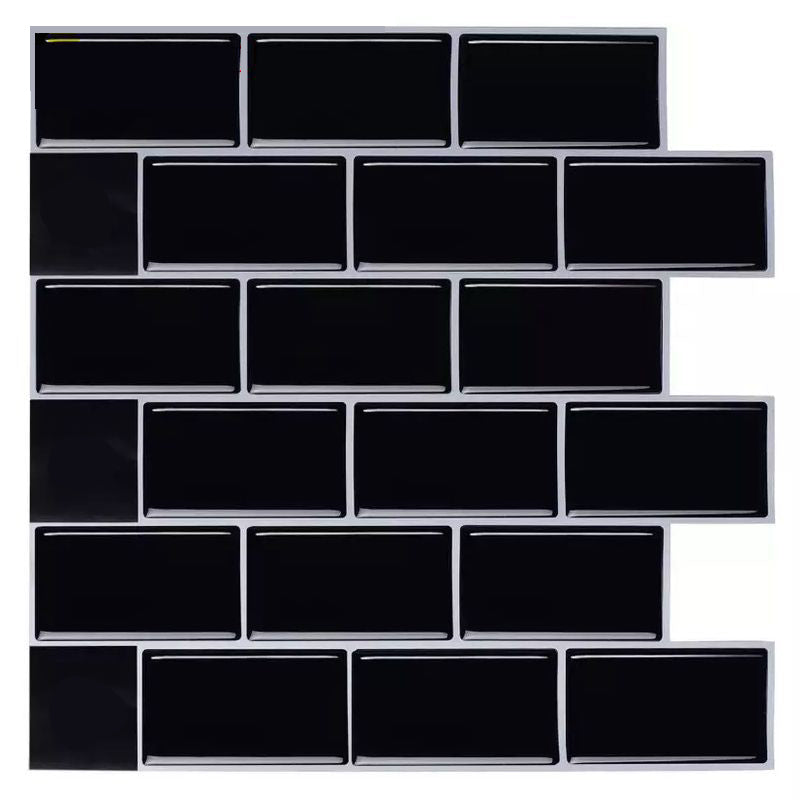 Avtoit | Modern Peel and Stick Wall Tile PVC Offset Joint Peel and Stick Wall Tile