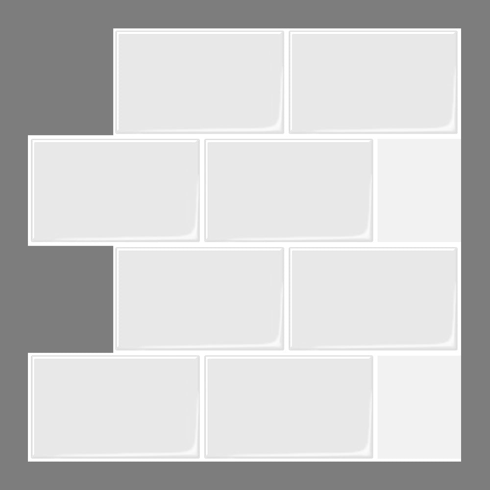 Avtoit | Modern Tile Peel & Stick PVC Rectangular Subway Tile Peel and Stick Wall Tile