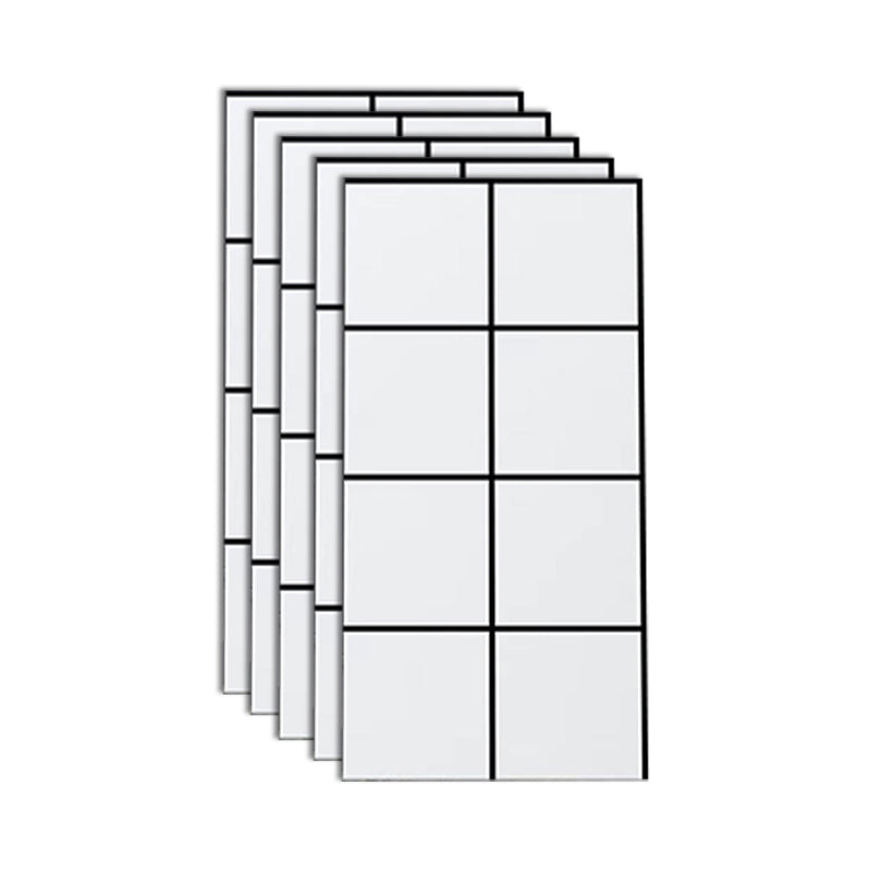 Avtoit | Stain Resistant Peel & Stick Tile Marble Effect Single Tile for Kitchen Backsplash