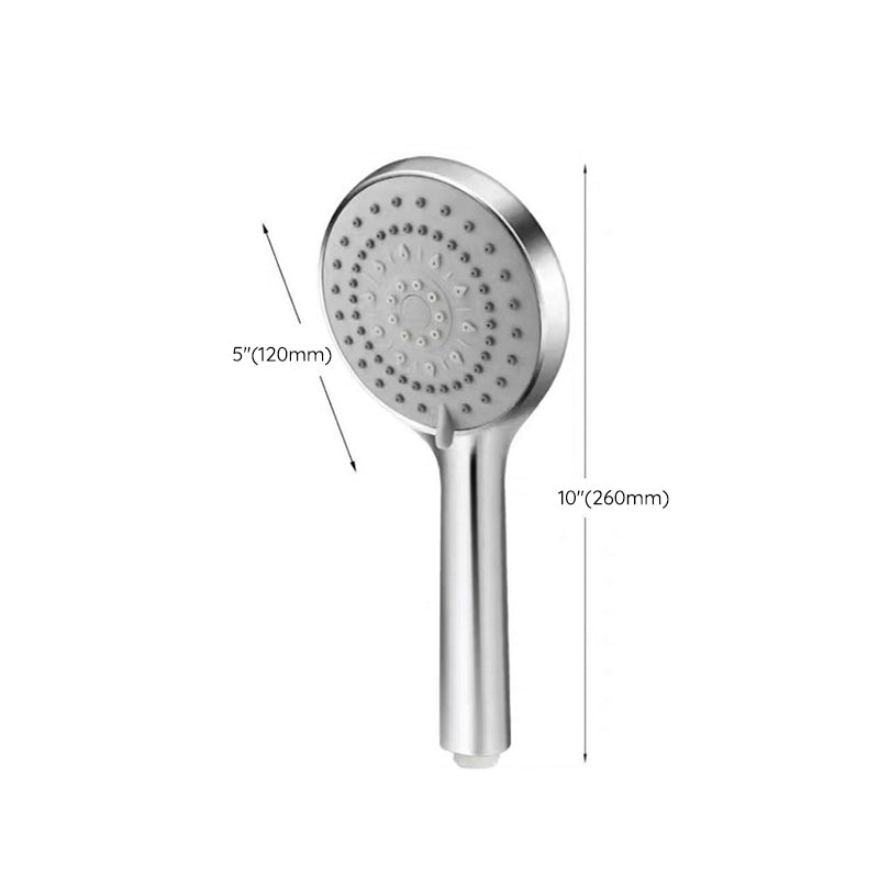 Avtoit | Modern Adjustable Handheld Showerhead Chrome Round Handheld Showerhead