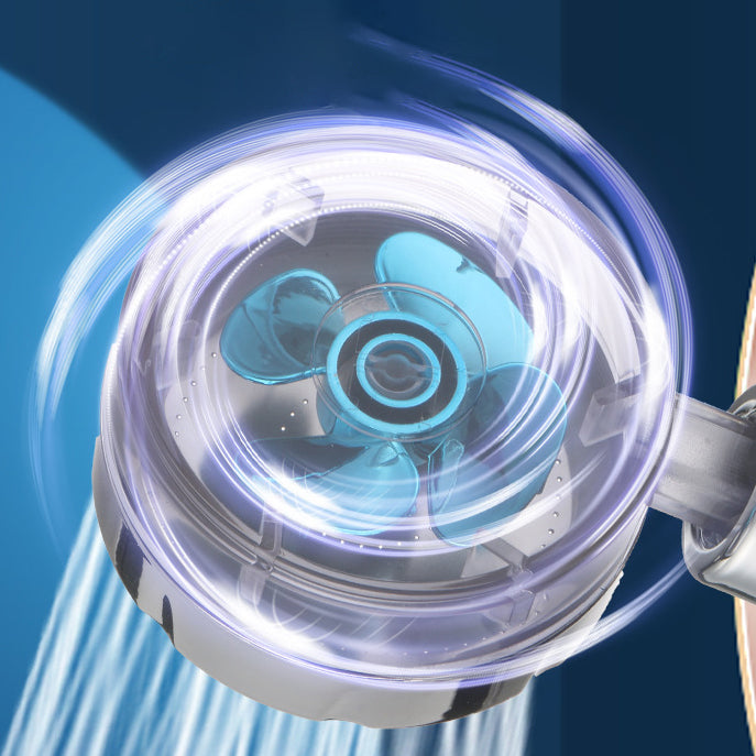 Avtoit | Plastic Shower Head Round Handheld Shower Head with Adjustable Water Flow