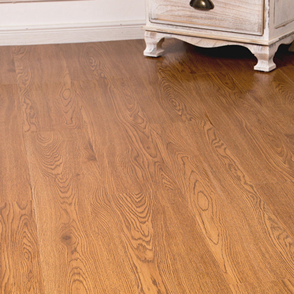 Avtoit | Smooth PVC Flooring Peel and Stick Wood Look Rectangular Vinyl Flooring