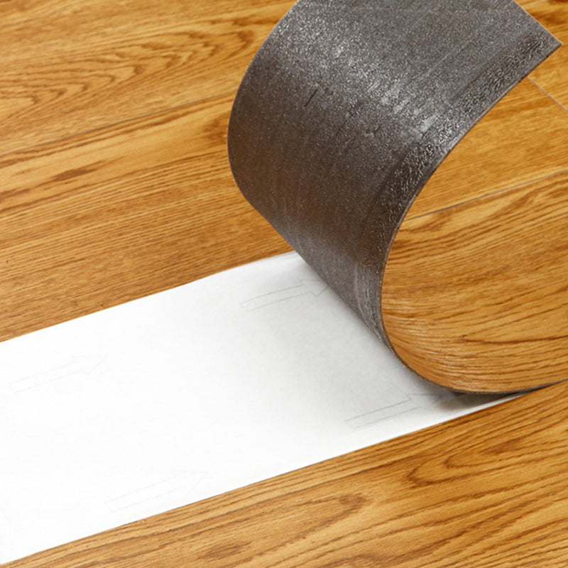 Avtoit | PVC flooring Peel and Stick Smooth Wood Look Rectangle Vinyl Floor