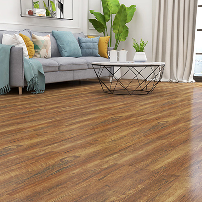 Avtoit | PVC flooring Peel and Stick Smooth Wood Look Rectangle Vinyl Floor