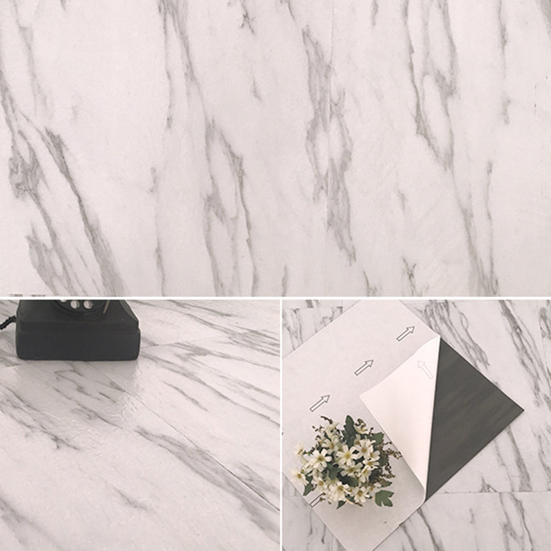 Avtoit | Rectangular PVC Floor Covering Peel and Stick Matte Stone Look Vinyl Floor