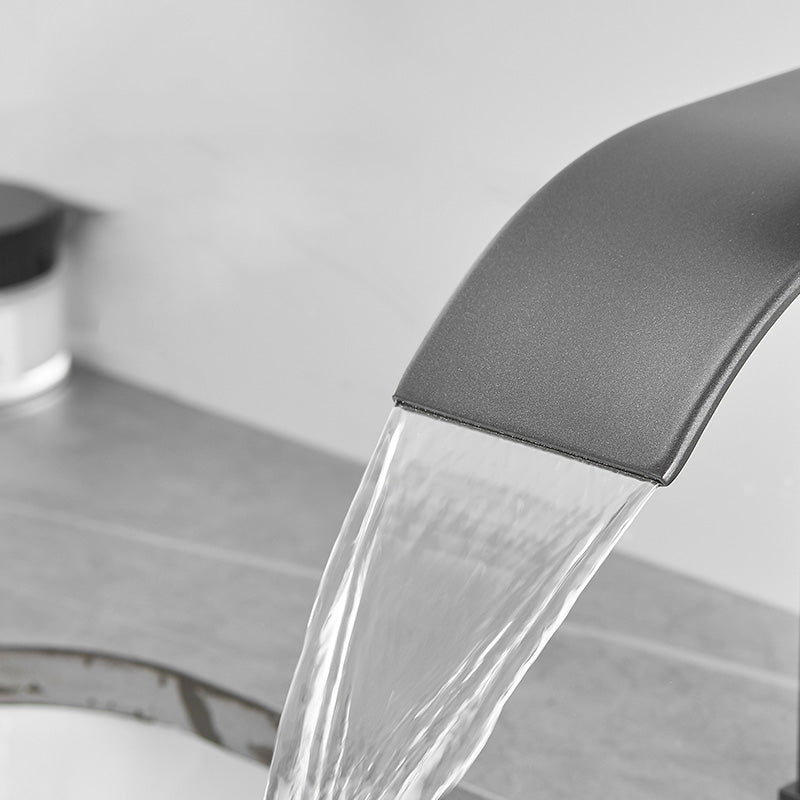 Avtoit | Modern Bathtub Faucet Waterfall Spout Lever Handle Brass Sink Faucet