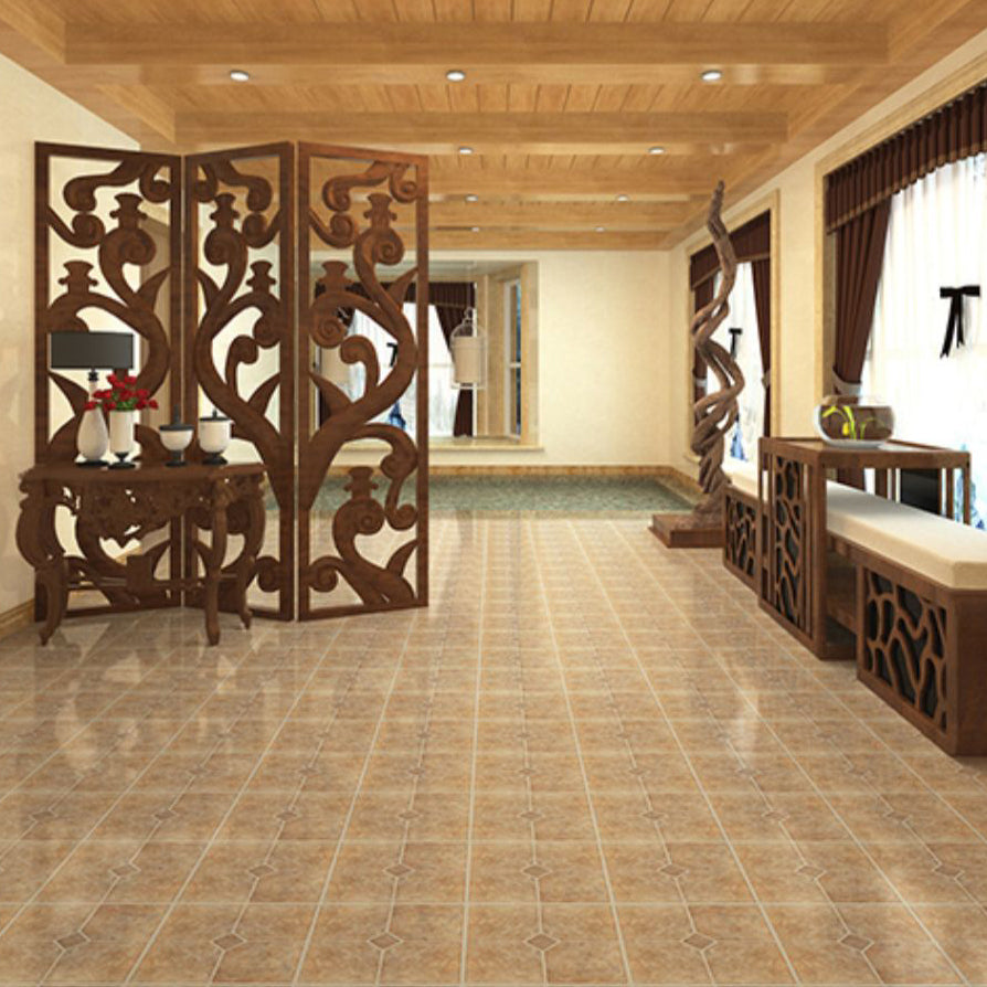 Avtoit | Smooth PVC Floor Covering Peel and Stick Waterproof Square Vinyl Flooring