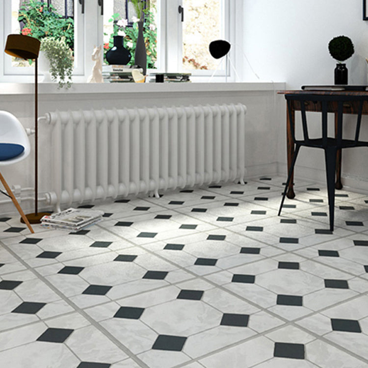 Avtoit | Smooth PVC Floor Covering Peel and Stick Waterproof Square Vinyl Flooring