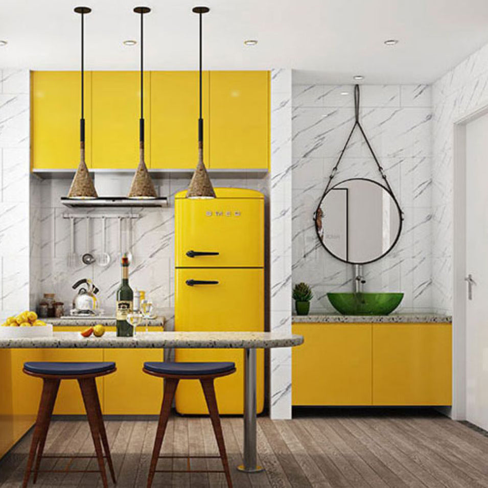 Avtoit | Single Tile Wallpaper Plastic Peel and Stick Back Wall Tile