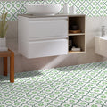 Avtoit | Square Peel and Stick Back Wall Plastic Single Tile Wallpaper with Non-Slip Surface
