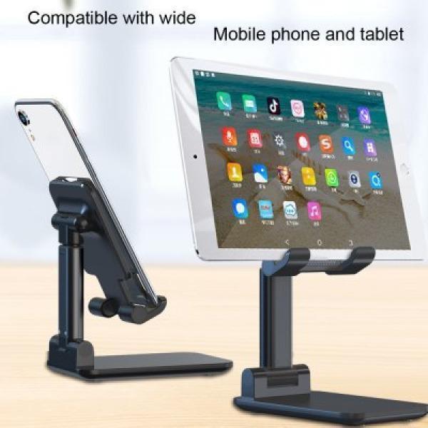 Foldable Phone and Tablet Stand with Rubberized Grips