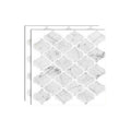 Avtoit | Square Peel & Stick Mosaic Tiles Plastic Arabesque Peel and Stick Wall Tile