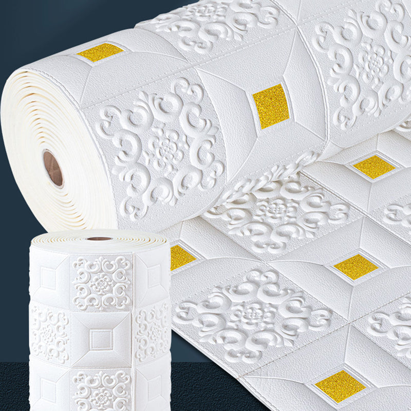 Avtoit | Modern 3D Relief Wall Panel Peel and Stick Waterproof Wall Cladding