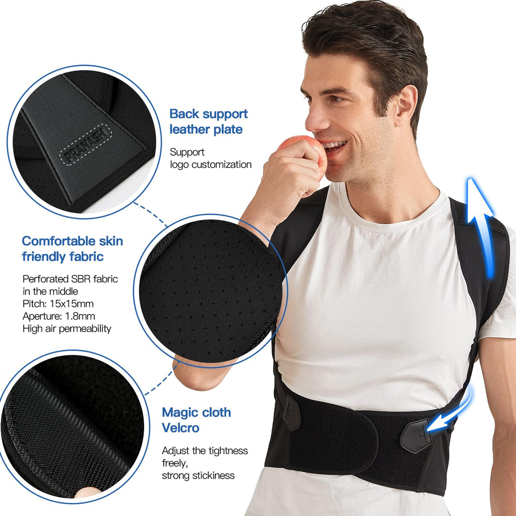 Avtoit | Back Posture Corrector | Adjustable, Breathable Design for Men & Women to Improve Posture and Reduce Back Pain