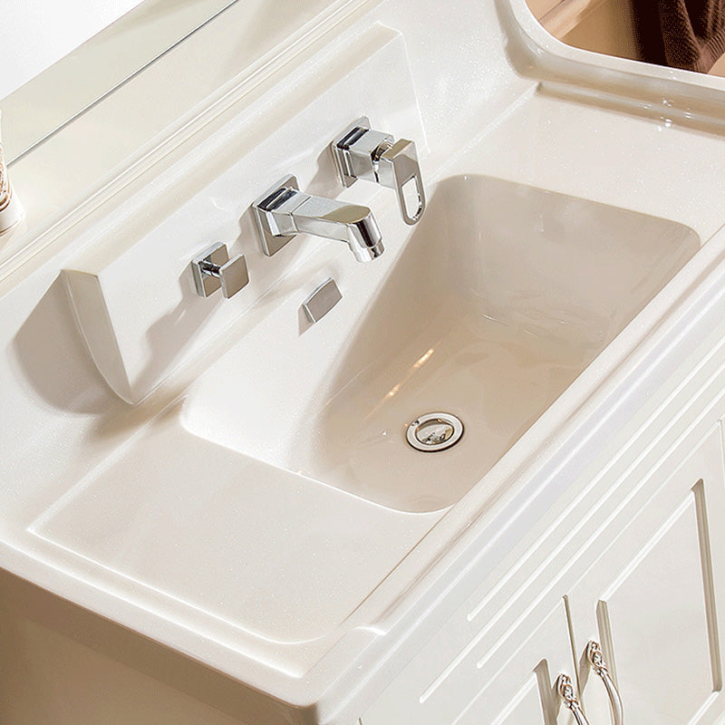 Avtoit | Wall Mounted Faucet Brass Lever Handle Bathroom Faucet Hand Shower