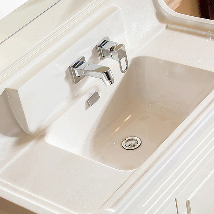 Avtoit | Wall Mounted Faucet Brass Lever Handle Bathroom Faucet Hand Shower
