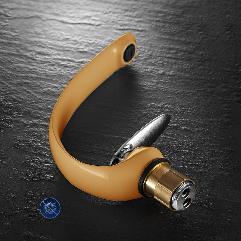 Avtoit | Unique bathroom waterfall faucet brass sink tap