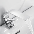 Avtoit | Unique Bathroom Waterfall Spout Brass Basin Faucet
