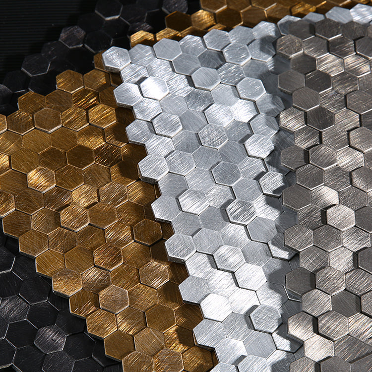 Avtoit | Mosaic Tiles Waterproof Peel and Stick Wall Tile with Hexagonal Shape