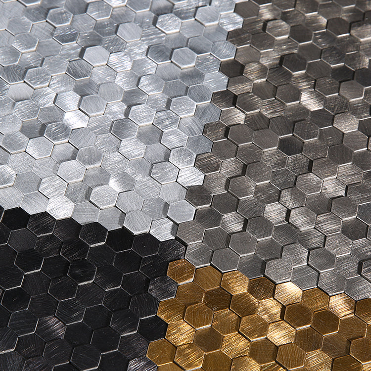 Avtoit | Mosaic Tiles Waterproof Peel and Stick Wall Tile with Hexagonal Shape