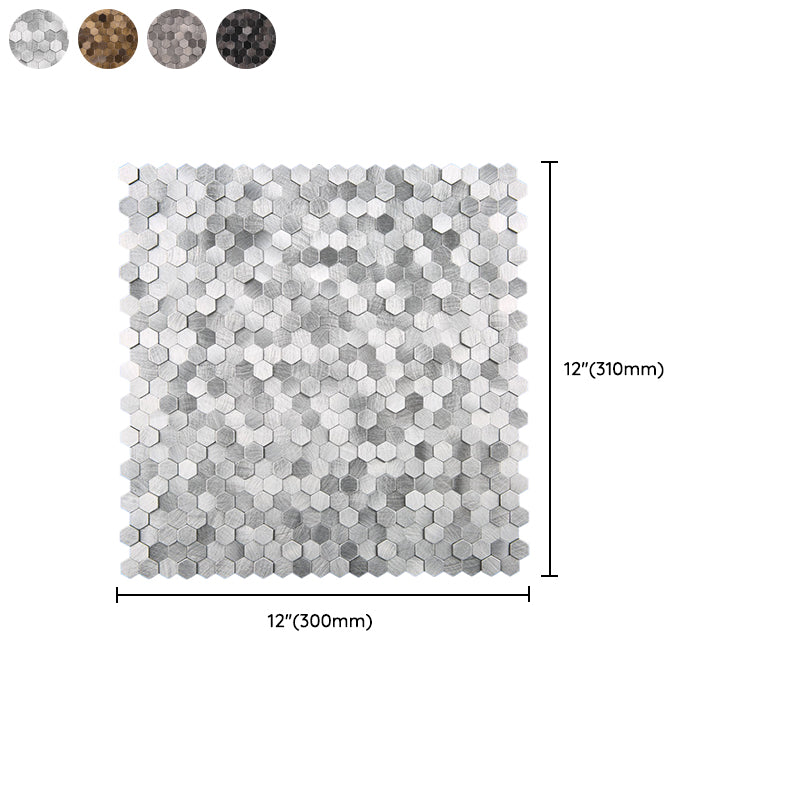 Avtoit | Mosaic Tiles Waterproof Peel and Stick Wall Tile with Hexagonal Shape