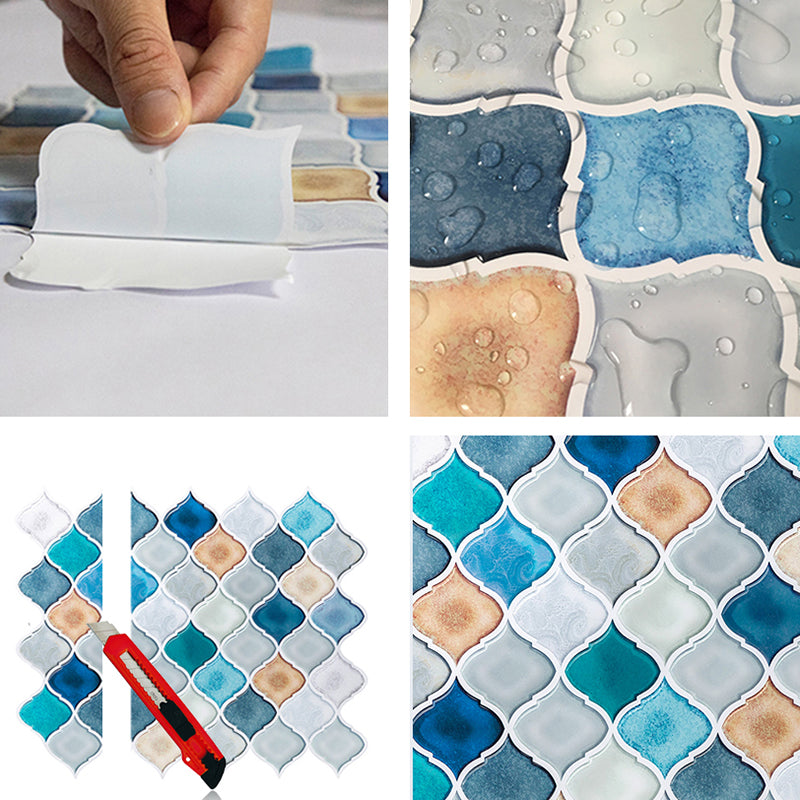 Avtoit | Plastic Peel & Stick Mosaic Tiles Waterproof Mosaic Tiles Wallpaper