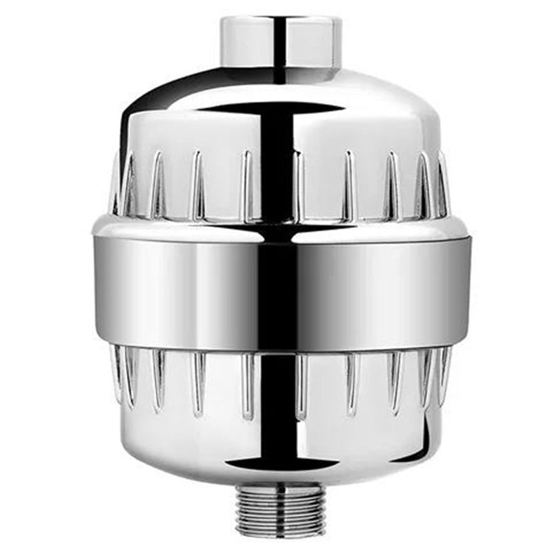 Avtoit | 5 Sprays Shower Head Wall Mounted Silver Round Fixed Shower Head