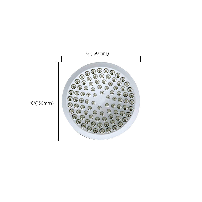 Avtoit | Contemporary round fixed wall shower head Silver shower head