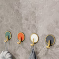 Avtoit | Contemporary 8-piece bathroom set 2.91 inch high bathrobe hooks