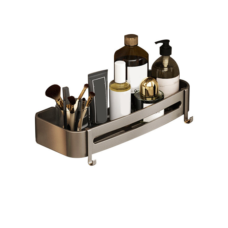 Avtoit | Contemporary bathroom accessory set 3-piece bath shelf with hooks