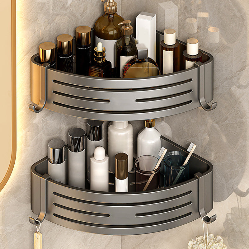 Avtoit | 3-piece bathroom accessory set Contemporary aluminum bathroom shelf